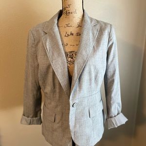 New York and company grey blazer